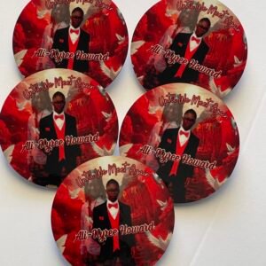 Custom Memorial Buttons 3 Inch