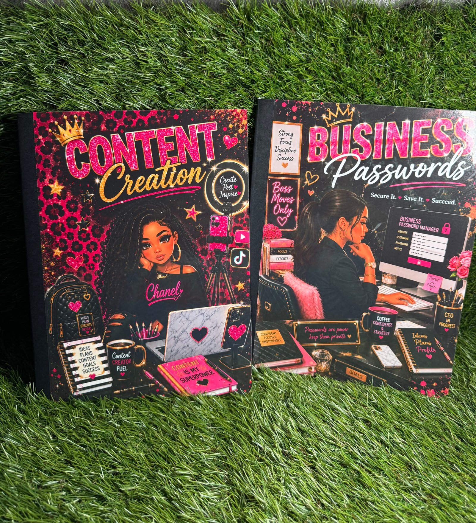 Custom Composition Book Bundle (2-Pack)